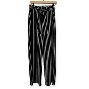 Sentimental NY Striped Wide Leg Pants Size L